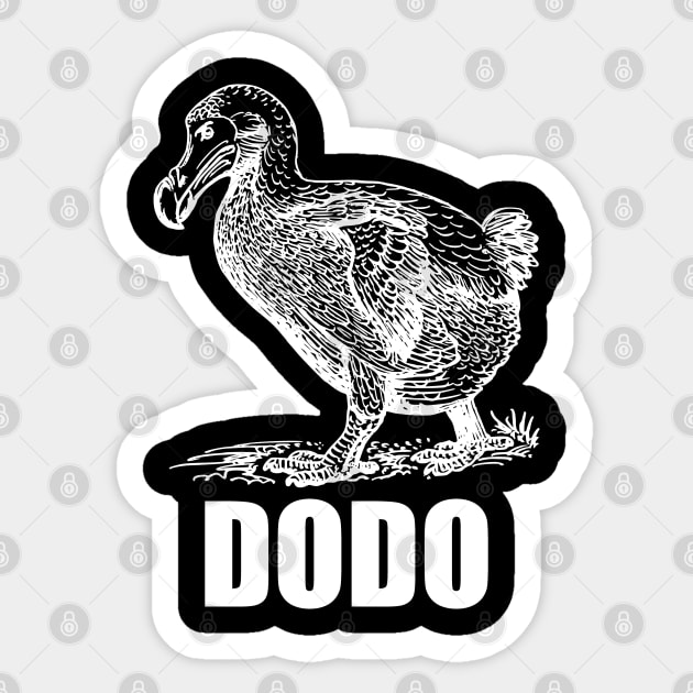 Birder - Dodo Sticker by Kudostees